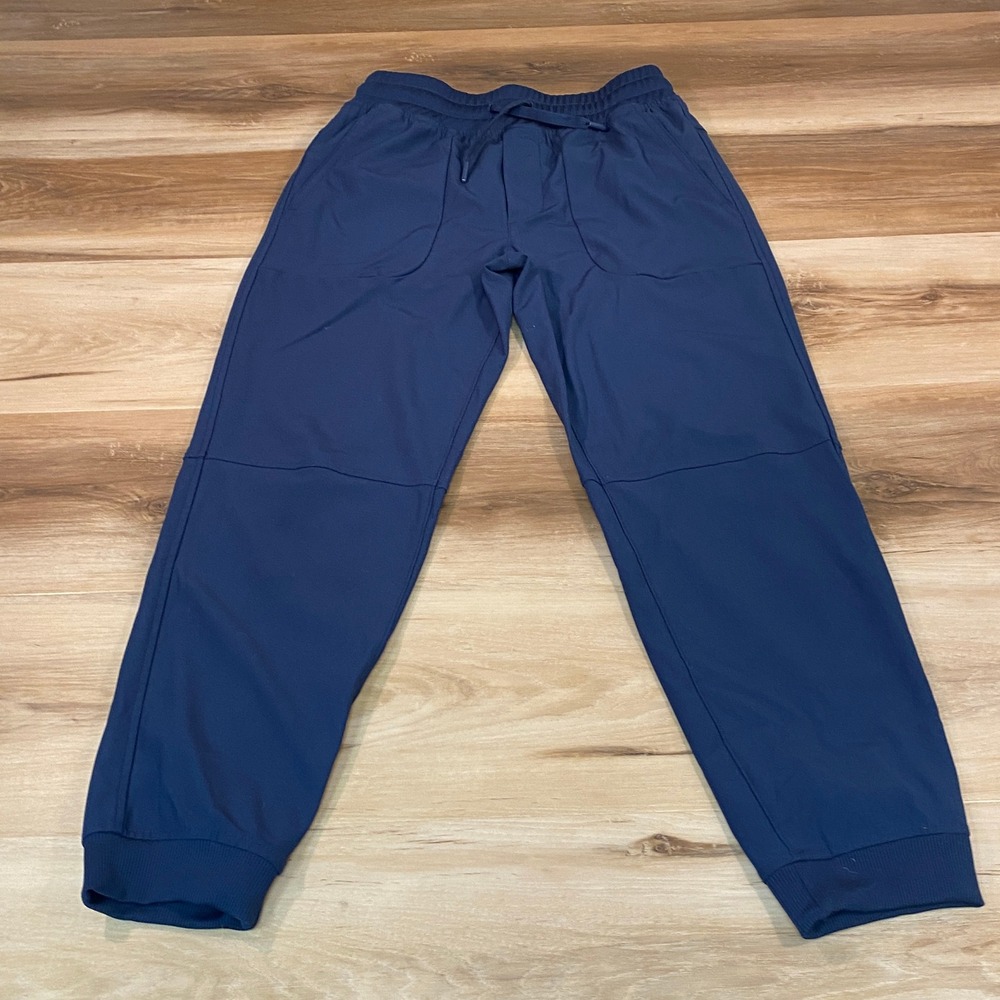 Wonder Nation Kids Activewear Jogger Sweatpants Boys Large 10-12 Athletic Navy